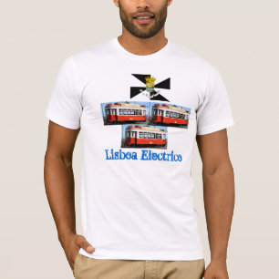 T-shirt de Lisboa* Portugal Carro Electrico
