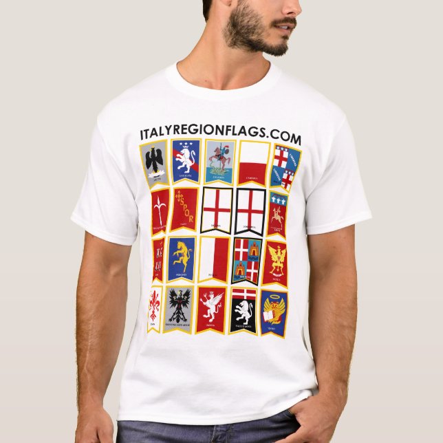 T-shirt de l'Italie (Devant)