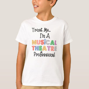 T-shirt de Lite d'enfants de théâtre musical de