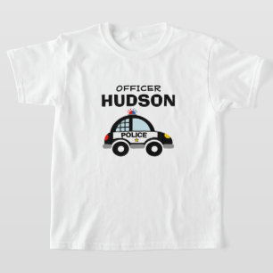 T-shirt de l'officier de police de l'enfant avec i