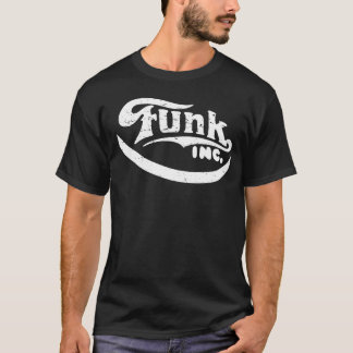 T-shirt de logo affligé par inc. de trouille