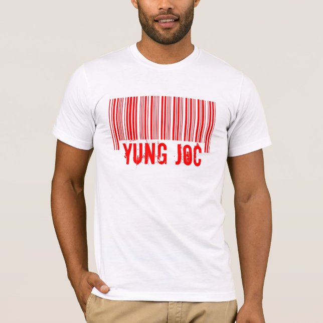 T-shirt de logo de code barres de Yung Joc (Devant)