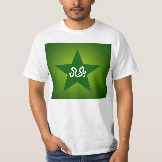T-shirt de logo de cricket du Pakistan (Devant)