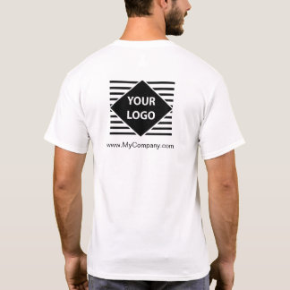 T-shirt de logo de Custom Company