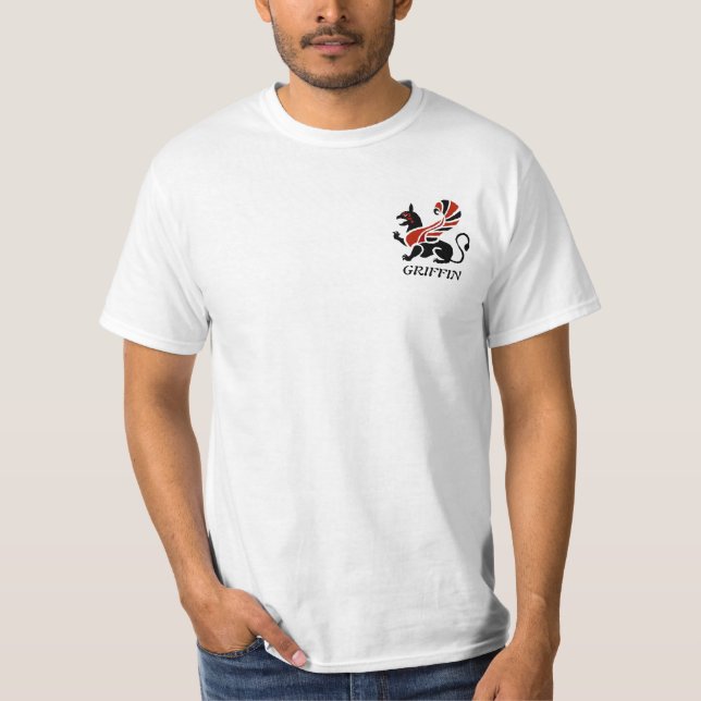 T-shirt de logo de griffon (Devant)