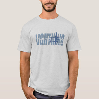 T-shirt de logo de la foudre P-38