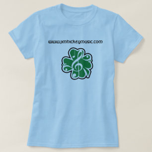 T-shirt de logo de musique de bidule de JIM