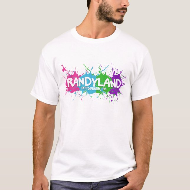 T-shirt de logo de Randyland (Devant)