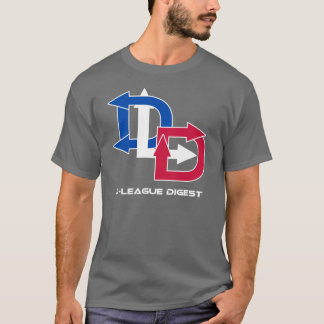 T-shirt de logo de résumé de D-Ligue