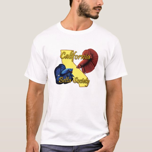 T-shirt de logo de société de la Californie Betta (Devant)