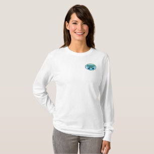 T-shirt de logo de types de libellule pour des