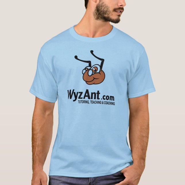 T-shirt de logo de WyzAnt (Devant)