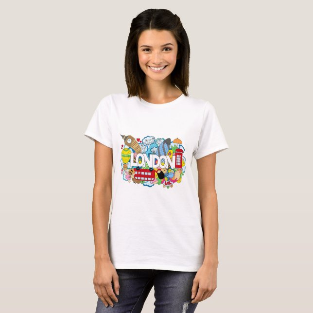 T-shirt de Londres (Devant entier)