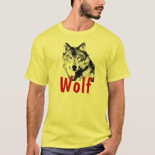 T-shirt de loup