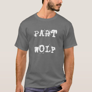 T-shirt "de loup de partie"