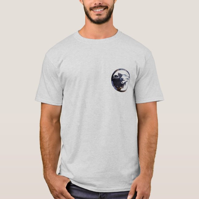 T-shirt de loup d'équipage d'USAS (reproduction) (Devant)