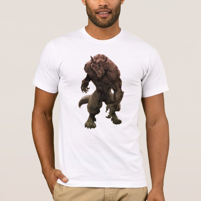 T-shirt de loup-garou (Devant)