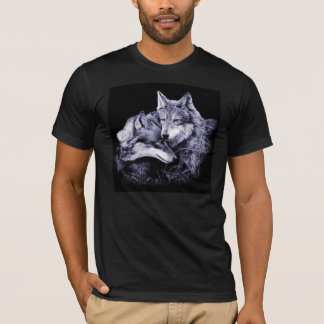 T-shirt de loups
