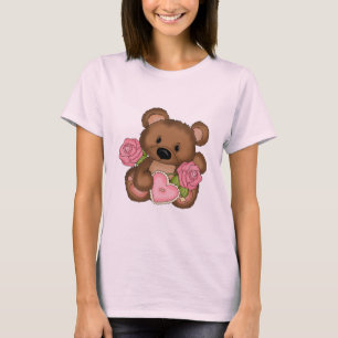 T-shirt de l'ours de Valentine