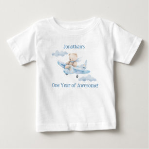 T-shirt de l'ours en peluche pour le premier anniv