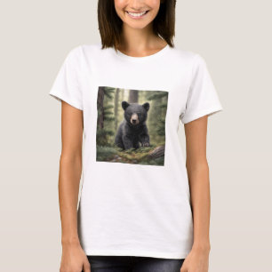 T-shirt de l'ours noir de North Woods Little