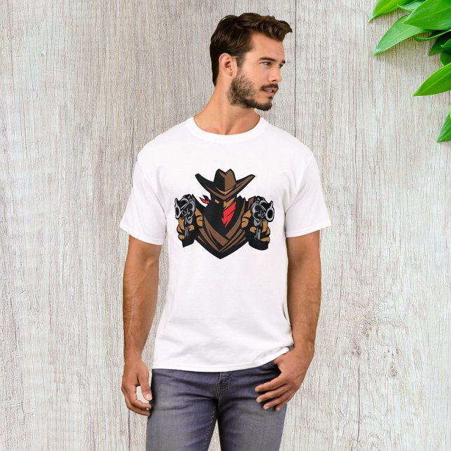 T-Shirt de l'Outlaw de Cowboy (Créateur téléchargé)