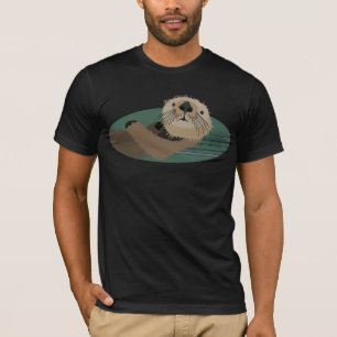 T-shirt de loutre