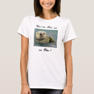 T-shirt de loutre de mer