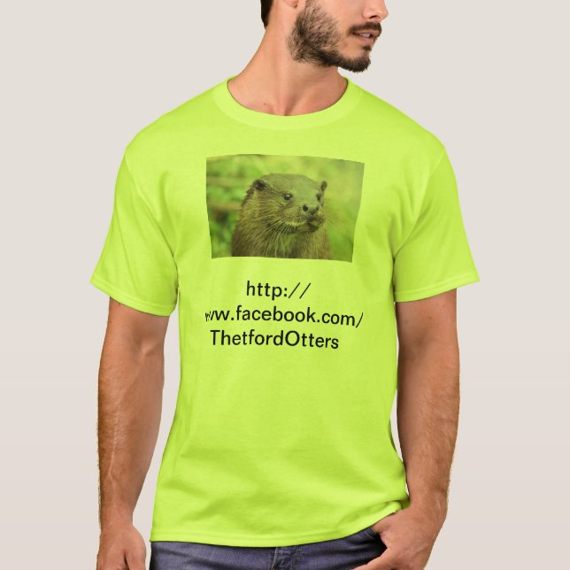 T-shirt de loutres de Thetford (Devant)