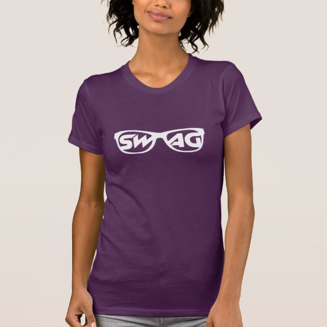 T-shirt de lunettes de bagage (Devant)