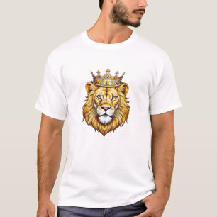 T-shirt de luxe Lion King Yellow Head
