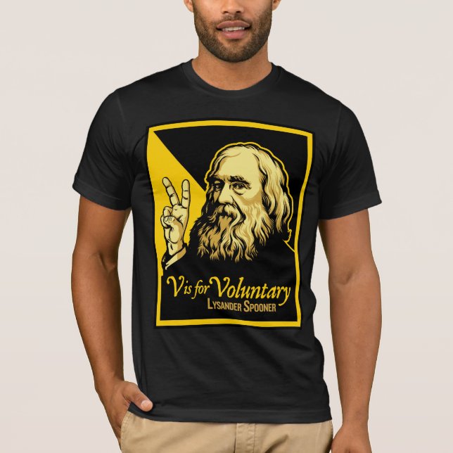 T-shirt de Lysander Spooner (Devant)