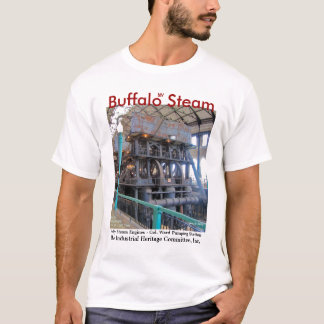 T-shirt de machine à vapeur de Buffalo