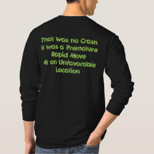 T-shirt de machiniste qui n'était aucun accident