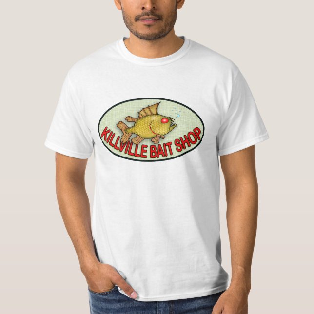 T-SHIRT "DE MAGASIN D'AMORCE DE KILLVILLE" (Devant)