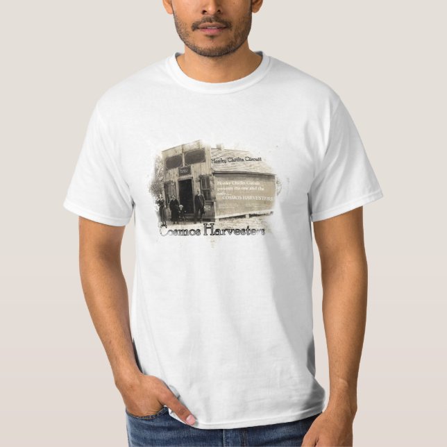 T-shirt de magasin de cosmos (Devant)