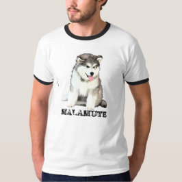 T-shirt de Malamute d'Alaska
