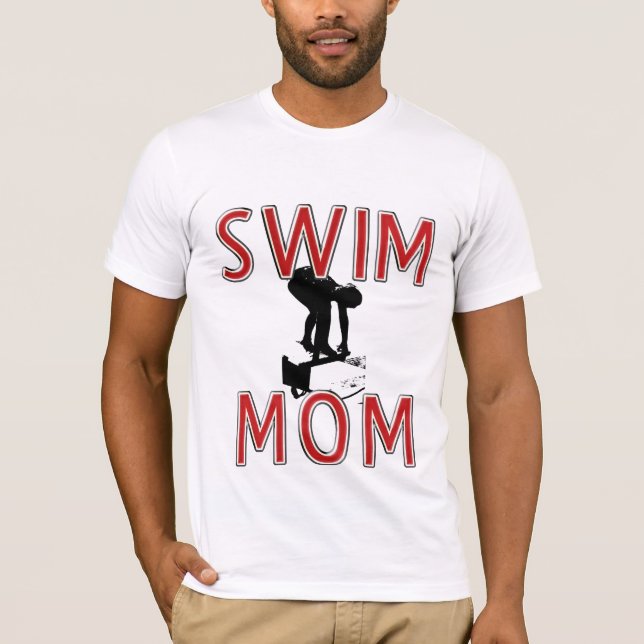 T-SHIRT DE MAMAN DE BAIN (Devant)