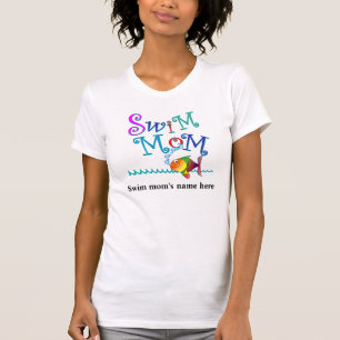 T-shirt de maman de bain de personnaliser