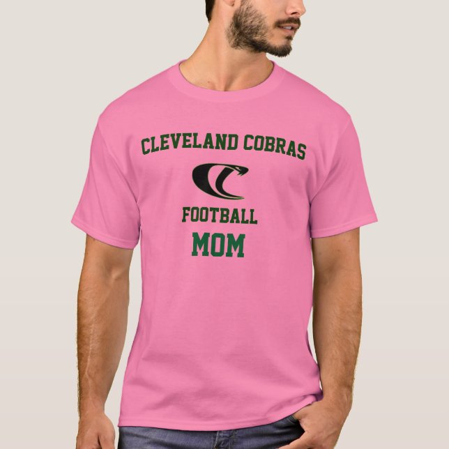 T-shirt de maman de cobras de Cleveland (Devant)