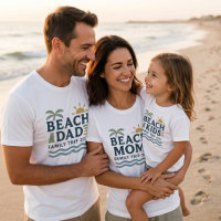 T-shirt de maman de plage T-shirt de vacances en f