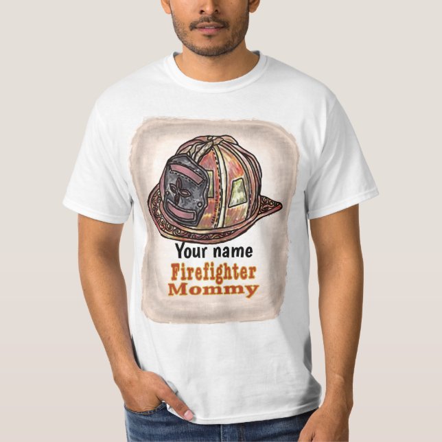T-shirt de maman FireFighter (Devant)