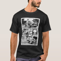 T-shirt de Manga Mini Cooper