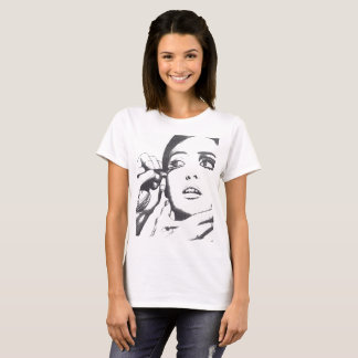 T-shirt de maquillage