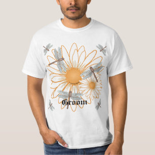 T-shirt de mariage personnalisé pour marié blanc D
