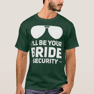 T-Shirt de mariage sécurité de la mariée pour femm