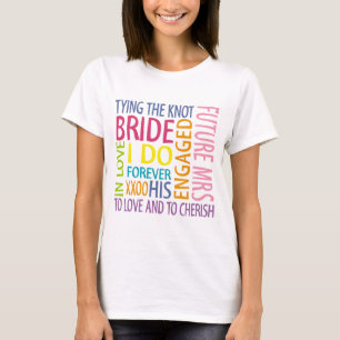 T-shirt de mariée