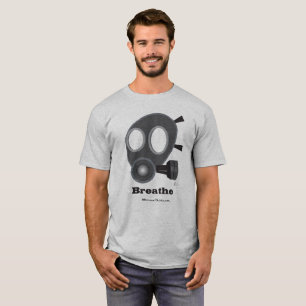 T-shirt de masque de gaz
