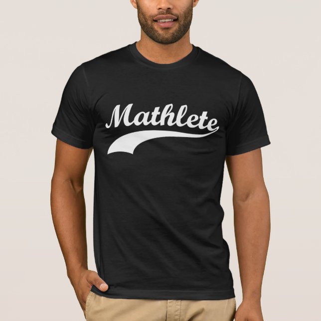 T-shirt de Mathlete (Devant)