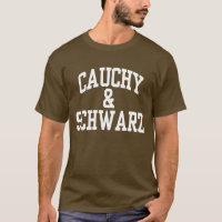 T-shirt de maths de Cauchy-Schwarz